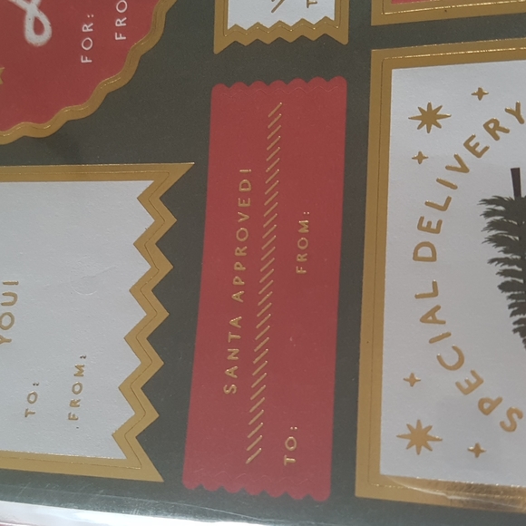 🎅🏼 100 Stickers Gift Tags (10 Sheets) - Picture 7 of 17